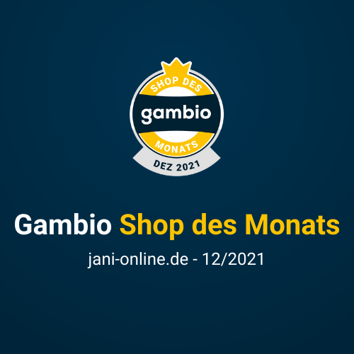 Gambio Shop des Monats 12/2021